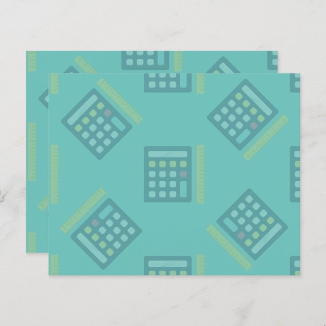 Matemática dos calculadores (Frente/Verso)