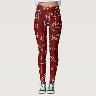 matemática é leggings divertidas
