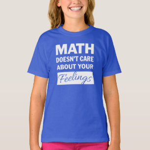 Matemática não se importa com a camiseta das men