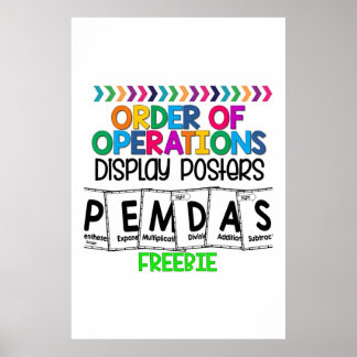 Matemática para Poster de Segundo grau