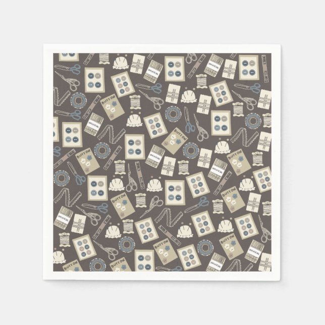 Material de costura Papel para guardanapos (Frente)