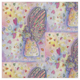 Material de Tecido de Arte Anjo Universo Manifesto