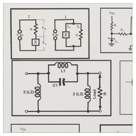 Material de Tecido de circuitos elétricos