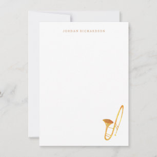 Material De Trombone - Instrumento Obrigado Notas