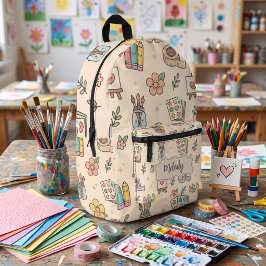 Material Escolar Professor Pastel
