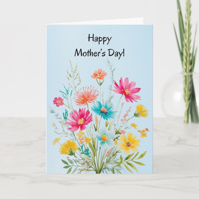 maternidade do cartão de aniversário de dia de as  (Frente)