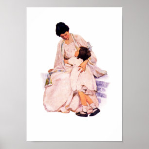 "Maternidade" pelo poster de Jessie Willcox Smith