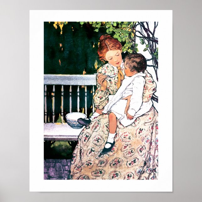 Maternidade por Jessie Willcox Smith Poster (Frente)