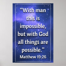 Mateus 19:26 poster