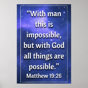Mateus 19:26 poster