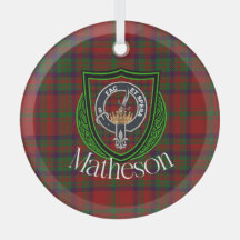 Matheson Scottish Clan Tartan & Crest