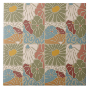 Matisse Groovy floral Art Nouveau 1970s
