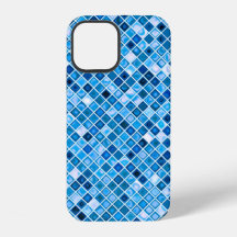 Matizes De Azulejos Mosaicos Azuis 'Watery' -