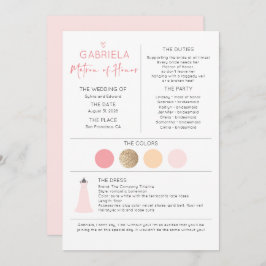 Matriz de Honra Proposta e Informação