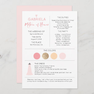 Matriz de Honra Proposta e Informação