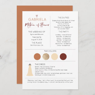 Matriz de Honra Proposta e Informação