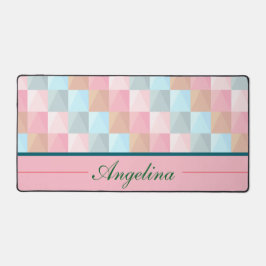 Matriz de mesa personalizada Abstrato colorido