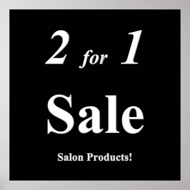 Matriz de Poster de venda do produto (Frente)