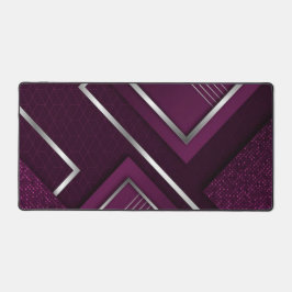 Matriz Geométrico Roxo - Decoração moderna do escr