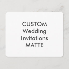 MATTE 120 lb 5,5" x Convites para Casamento de 4,2