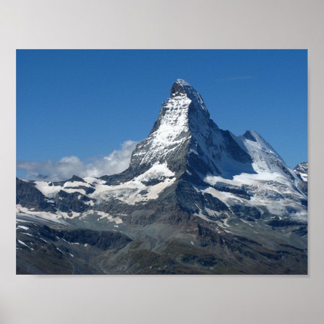 Matterhorn Swiss Alps Poster (Frente)