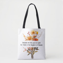 Matthew 5:3 Tote Bag