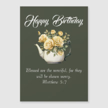 Matthew 5:7 Christian Birthday Wishes