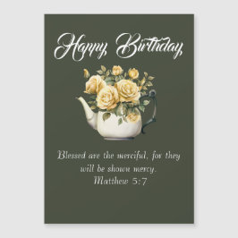 Matthew 5:7 Christian Birthday Wishes