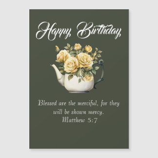 Matthew 5:7 Christian Birthday Wishes