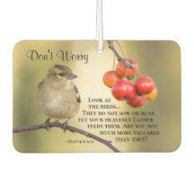 Matthew 6:26 Bíblia Verse, não se preocupe