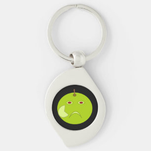 Mau Apple com Chaveiro de Halloween com cicatriz