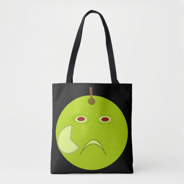 Mau Apple com Scar Halloween Tote Bag (Frente)