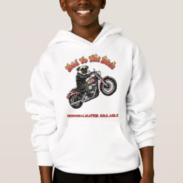 Mau até os Ossos "Atitude Pugly" Pug Motoqueiro