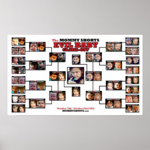 Mau Baby Glare-Off Poster de 2012