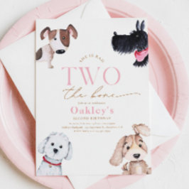 Mau DOIS - Convite de Aniversário do Bone Puppy