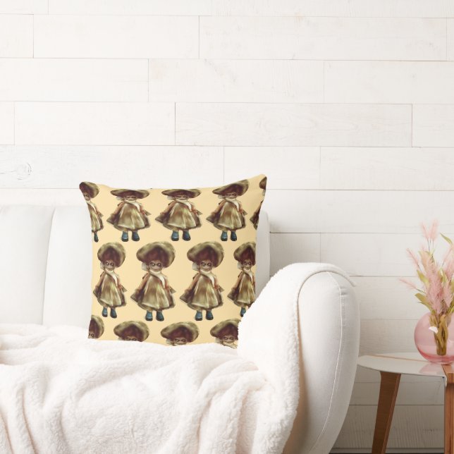 mau dora a almofada de travesseiro assombrada pela (Sofá)