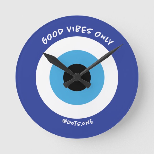 Mau ocular no tempo - Relógio (Frente)