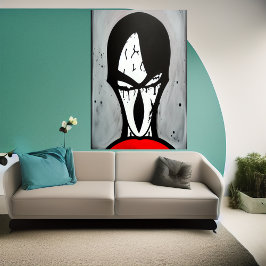 Mau puro da escuridão | AI Art Poster