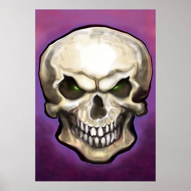 Mau Skull Poster (Frente)