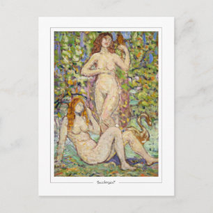 Maurice Prendergast #580 - Cartão Postal de Arte F