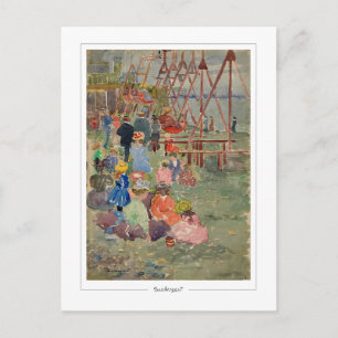 Maurice Prendergast #60 - Cartão Postal de Arte Fi