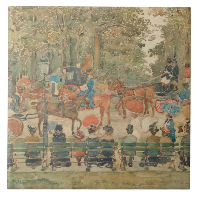 Maurice Prendergast - Central Park, 1901 (Frente)