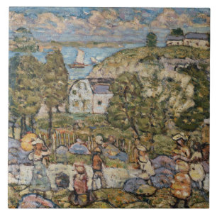 Maurice Prendergast - Paisagem Próximo a Nahant