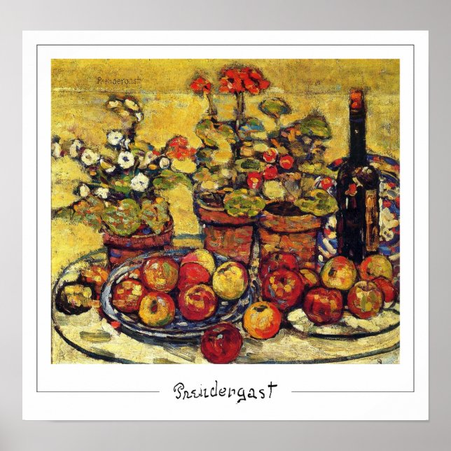 Maurice Prendergast Zedign Art Poster #46-2 (Frente)