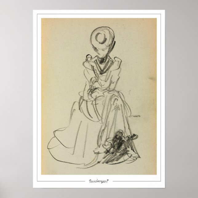 Maurice Prendergast Zedign Art Poster #579 (Frente)