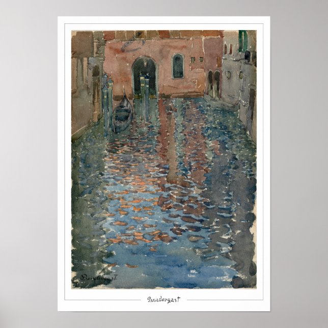 Maurice Prendergast Zedign Art Poster #603 (Frente)