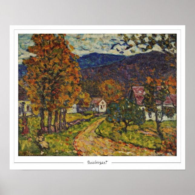 Maurice Prendergast Zedign Art Poster #638 (Frente)