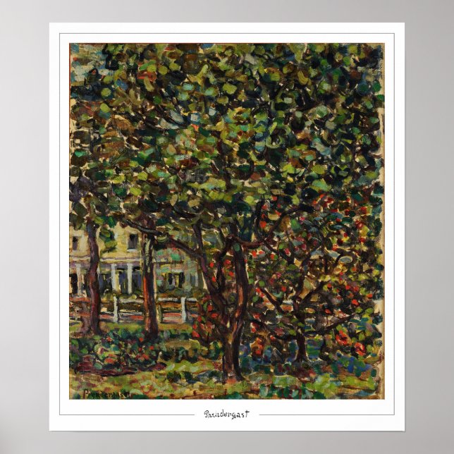 Maurice Prendergast Zedign Art Poster #639 (Frente)