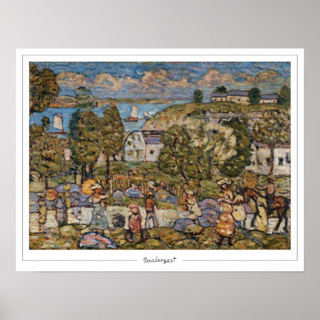 Maurice Prendergast Zedign Art Poster nº 10 (Frente)