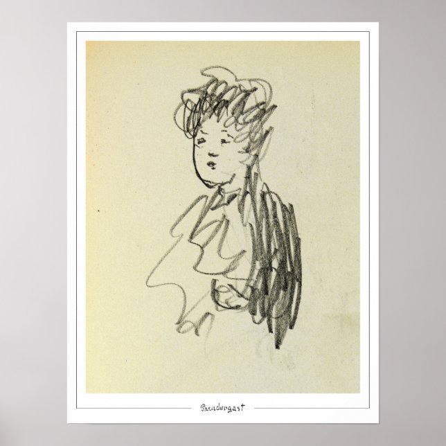 Maurice Prendergast Zedign Art Poster nº 214 (Frente)